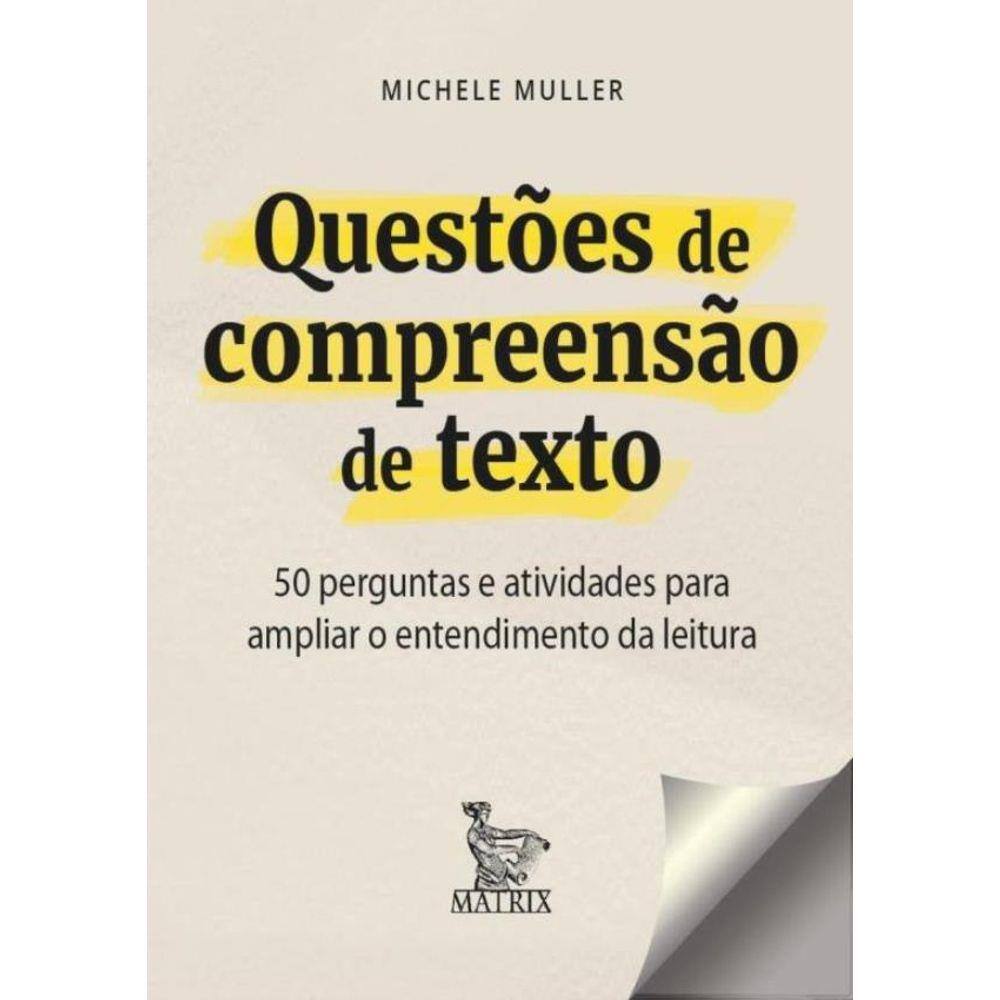 Questoes De Compreensao De Texto