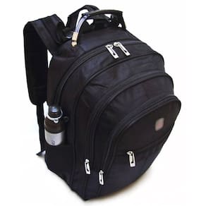 Mochila Bolsa Reforçada Notebook Impermeável Alça Cabo Aço