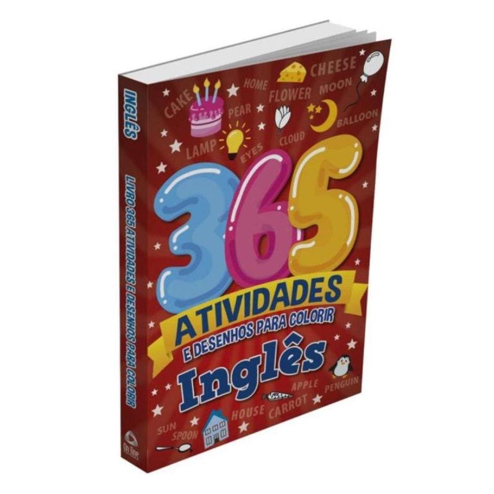 365 Atividades E Desenhos Para Colorir - Ingles