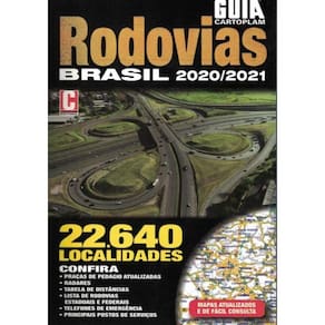 Guia Cartoplam Rodovias Brasil 2020/2021