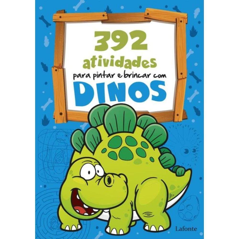 392 Atividades Para Pintar E Brincar Com Dinos