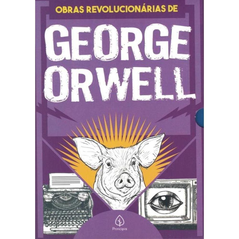 As Obras Revolucionarias De George Orwell - Box Com 3 Livros
