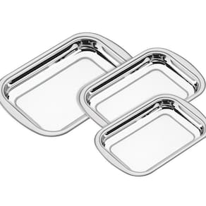 Assadeiras Inox Tramontina 3 Peças Cosmos 64310/400
