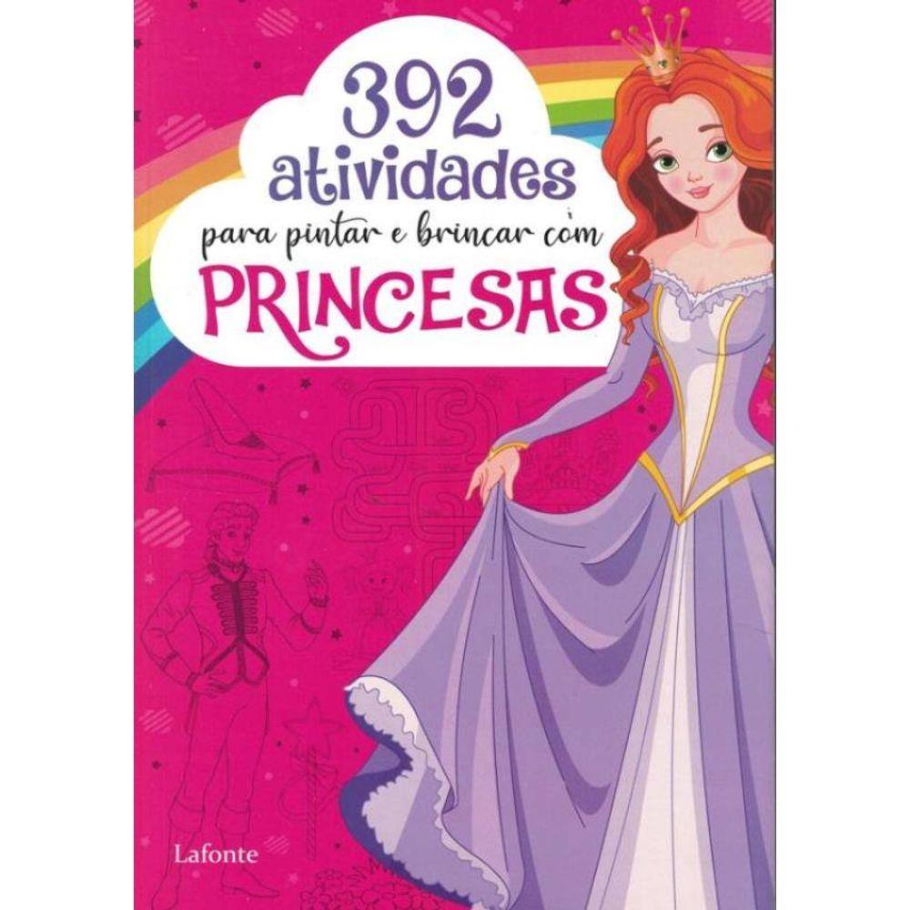 392 Atividades Para Pintar E Brincar Com Princesas
