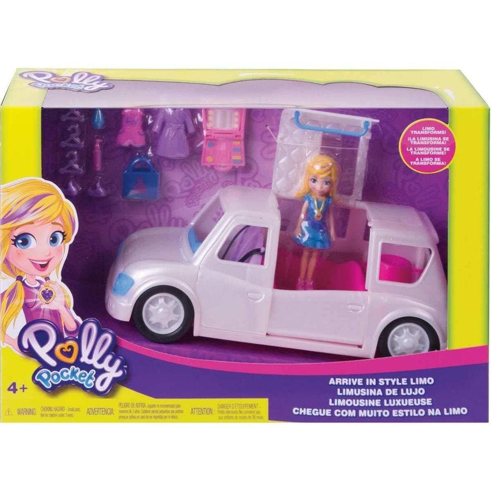 Casa polly pocket cola e descola e carro mercedes 2008 Alto Do