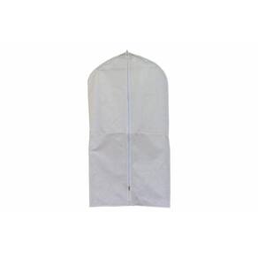 Kit 10 Capa Para Vestido Com Zíper 1,05 Pvc Cristal E Tnt