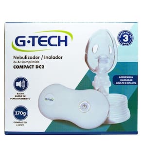 Nebulizador Ar Comprimido Compact DC2 G-Tech