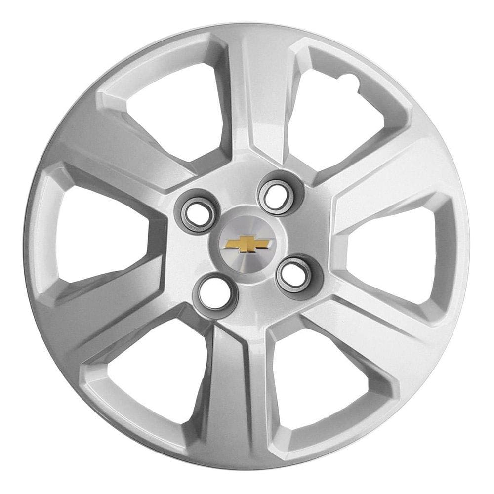 Kit 4X Calota Gm Montana Aro 14 Emblema 370Cb