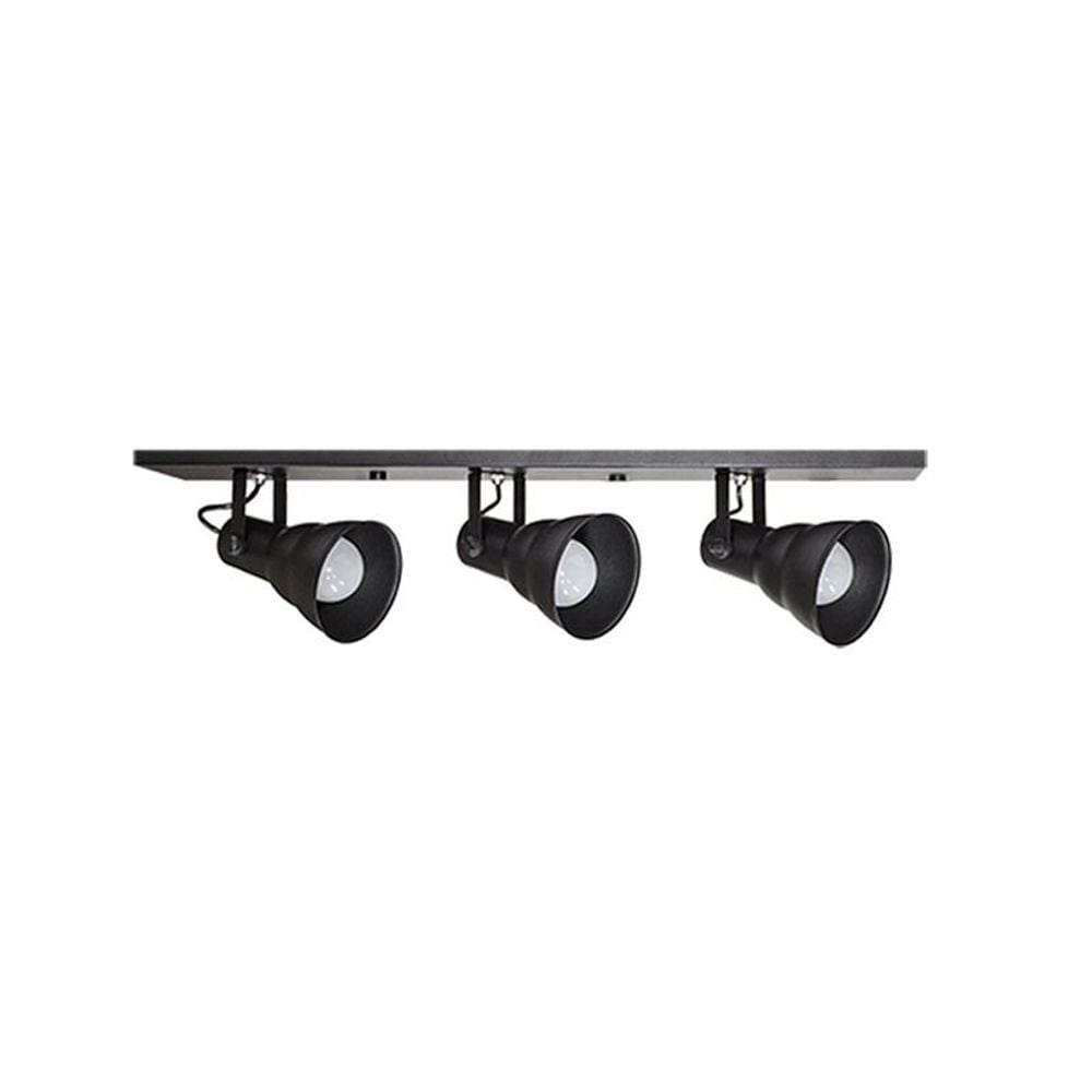 Spot Taschibra Hol Linear para 2 Lâmpadas E27 Bivolt Preto