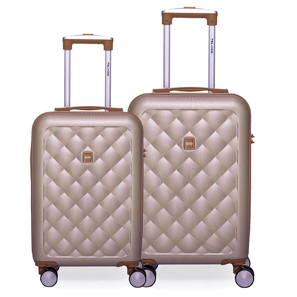 Kit Mala de Viagem Pequena 10kg + Mala Média 23kg Md2113 Mundi 360°