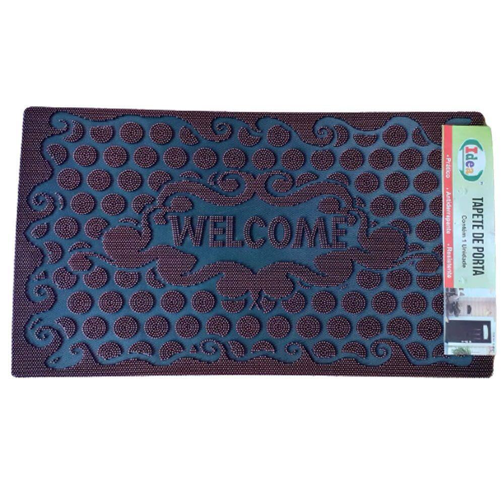 Tapete Entrada Porta Capacho 74,5 cm X 44 cm Antiderrapante
