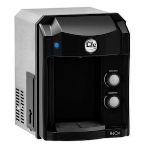 Purificador De Água Top Life Heoxi 2 Em 1 Preto Aço 127V