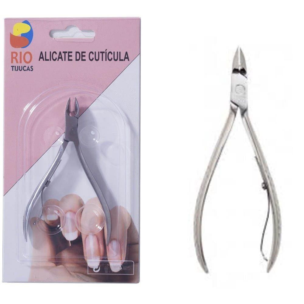 Alicate De Cuticula Unha Manicure Inox Afiado Purus 9,5 cm