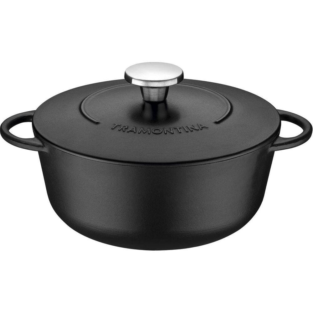 Caçarola Tramontina Antiaderente 24Cm Ferro Esmaltado Trento