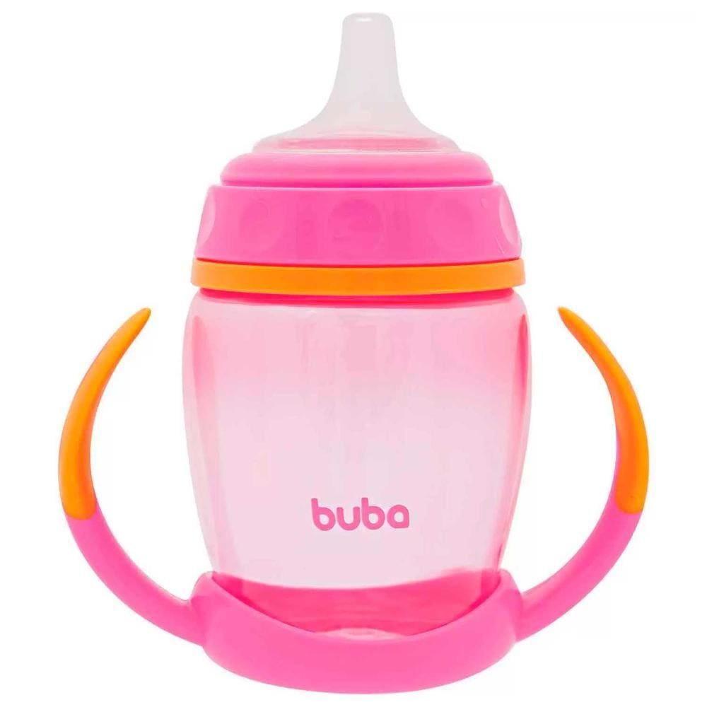 Copo Infantil Com Alça Removivel 250Ml Buba Ref: 12635 Un