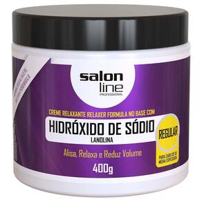 Creme Relaxante Sódio Salon Line Regular 400g