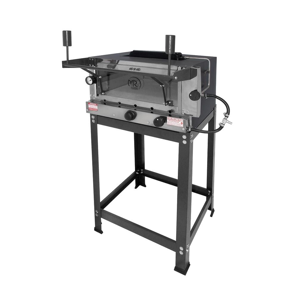 Forno De Pizza Gás Industrial Infravermelho Refratário 45x45 MR Fogões