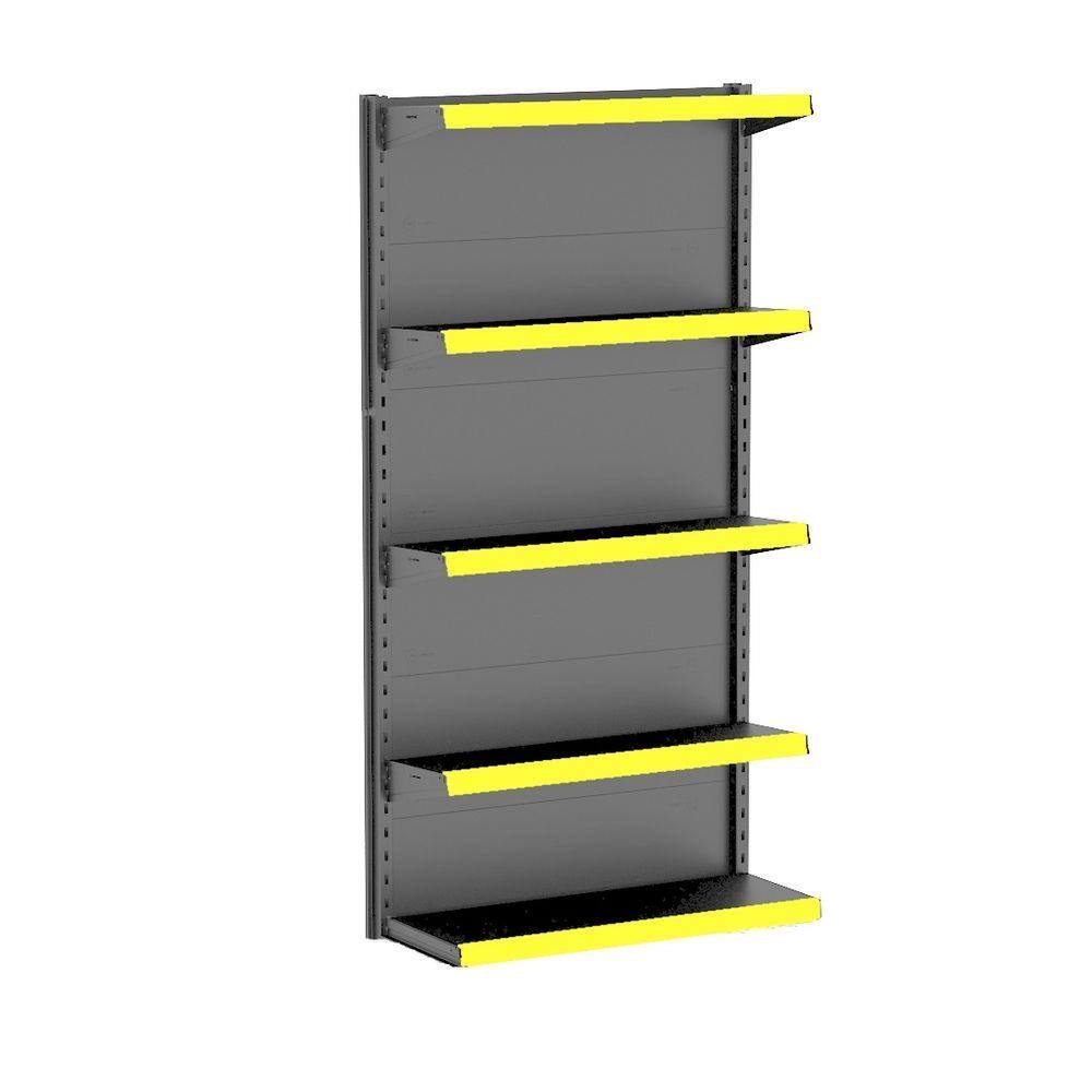Gondola Ponta 170 Amapa Flex Preto Amarelo
