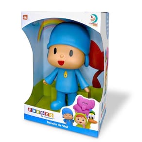 Boneco De Vinil Pocoyo Versão Grande 30Cm
