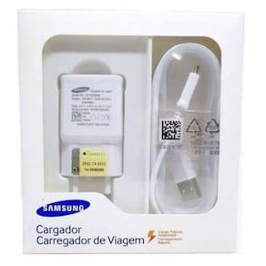 Carregador Turbo Samsung 15W Galaxy S7 Micro Usb
