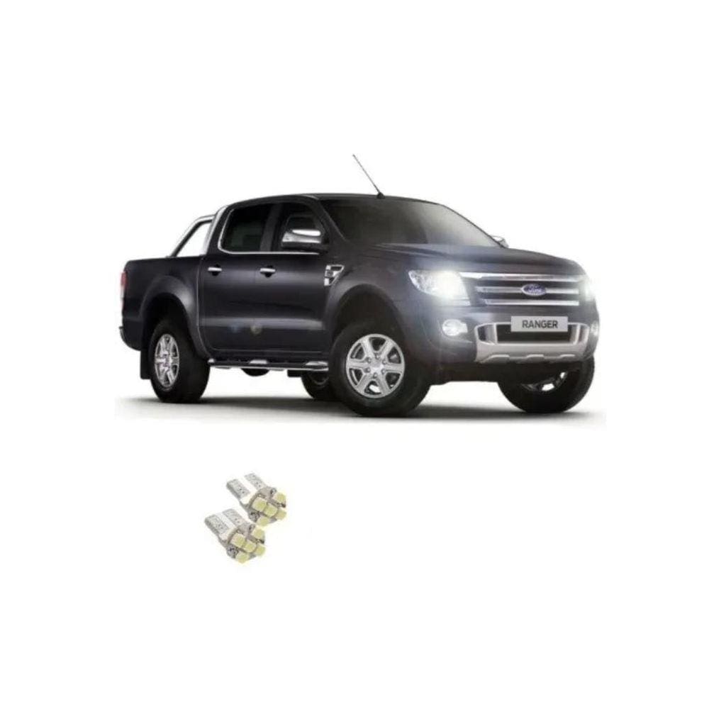 Kit Lampada Super Branca Lâmpada Nova Ford Ranger