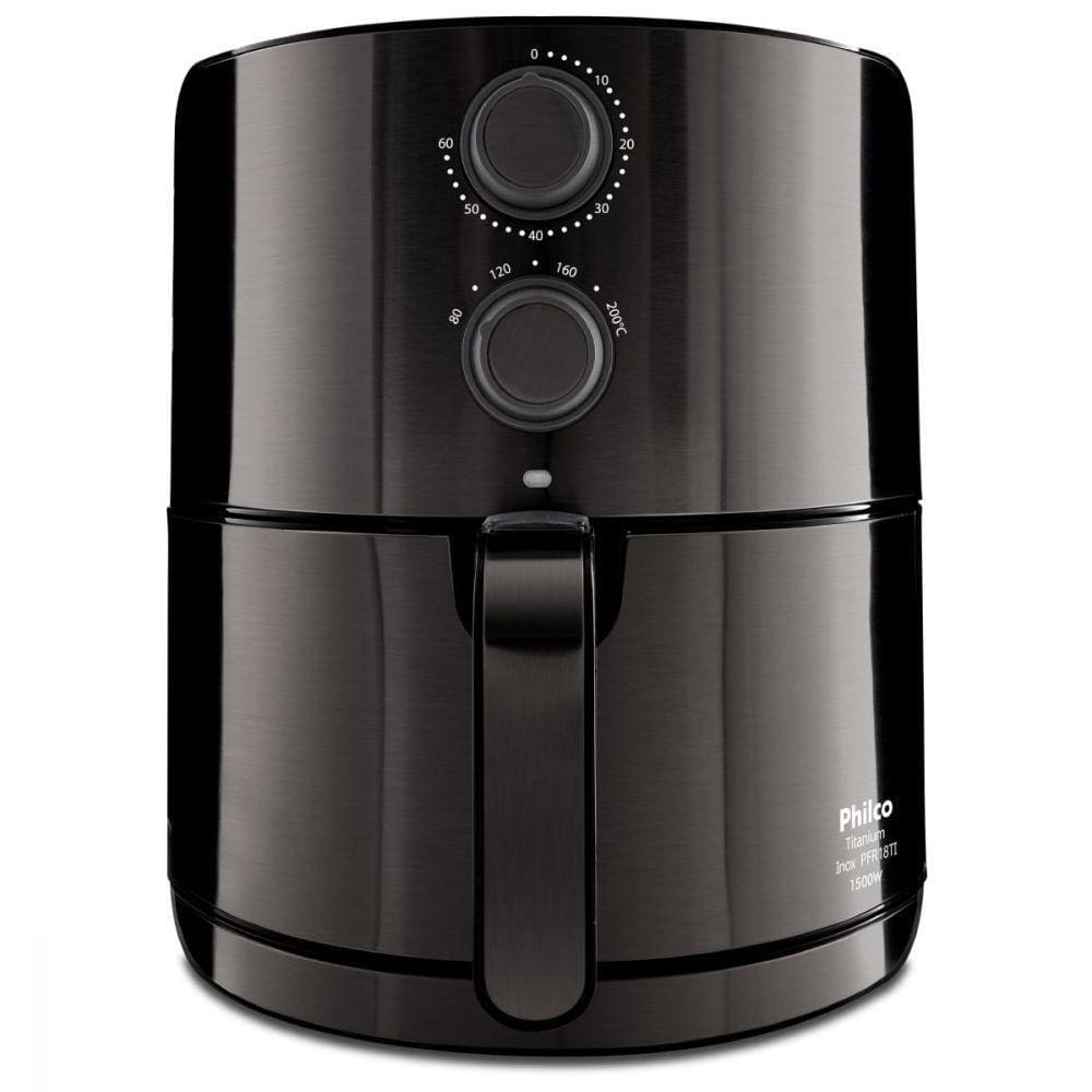 Fritadeira Air Fry Philco PFR18TI Titanium Inox 4,6L 127V