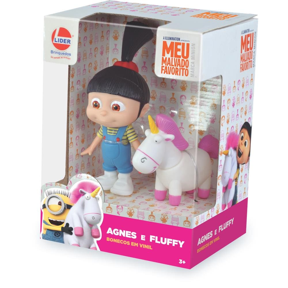 Boneco de Vinil Agnes e Flurry - Líder Brinquedos
