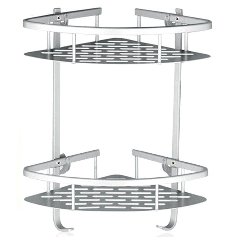 Suporte de Shampoo Aluminio Sabonete Rack de Banheiro Prateleiras Parede