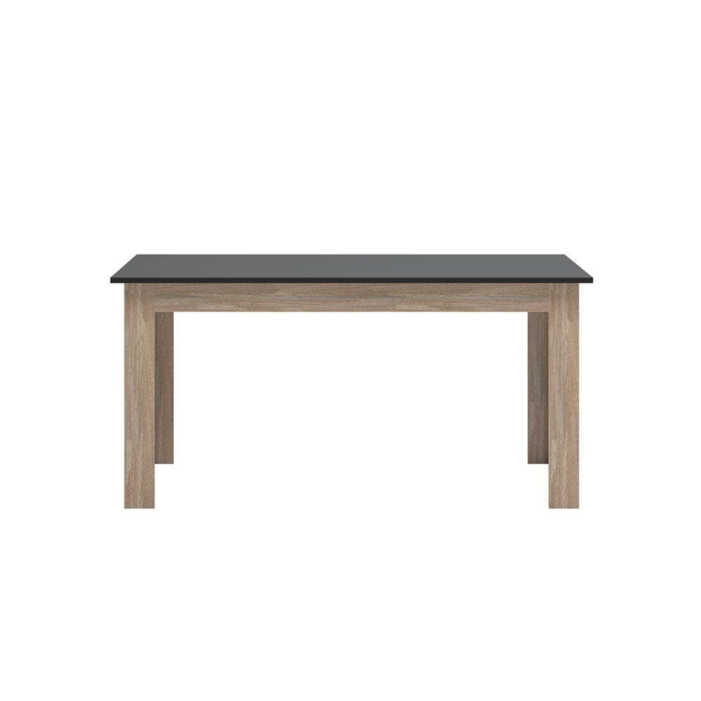 Mesa de Jantar Retangular Olívia 06 Lugares Grafite