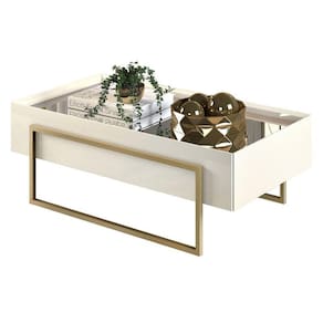 Mesa de Centro Petri Off White - DJ Móveis