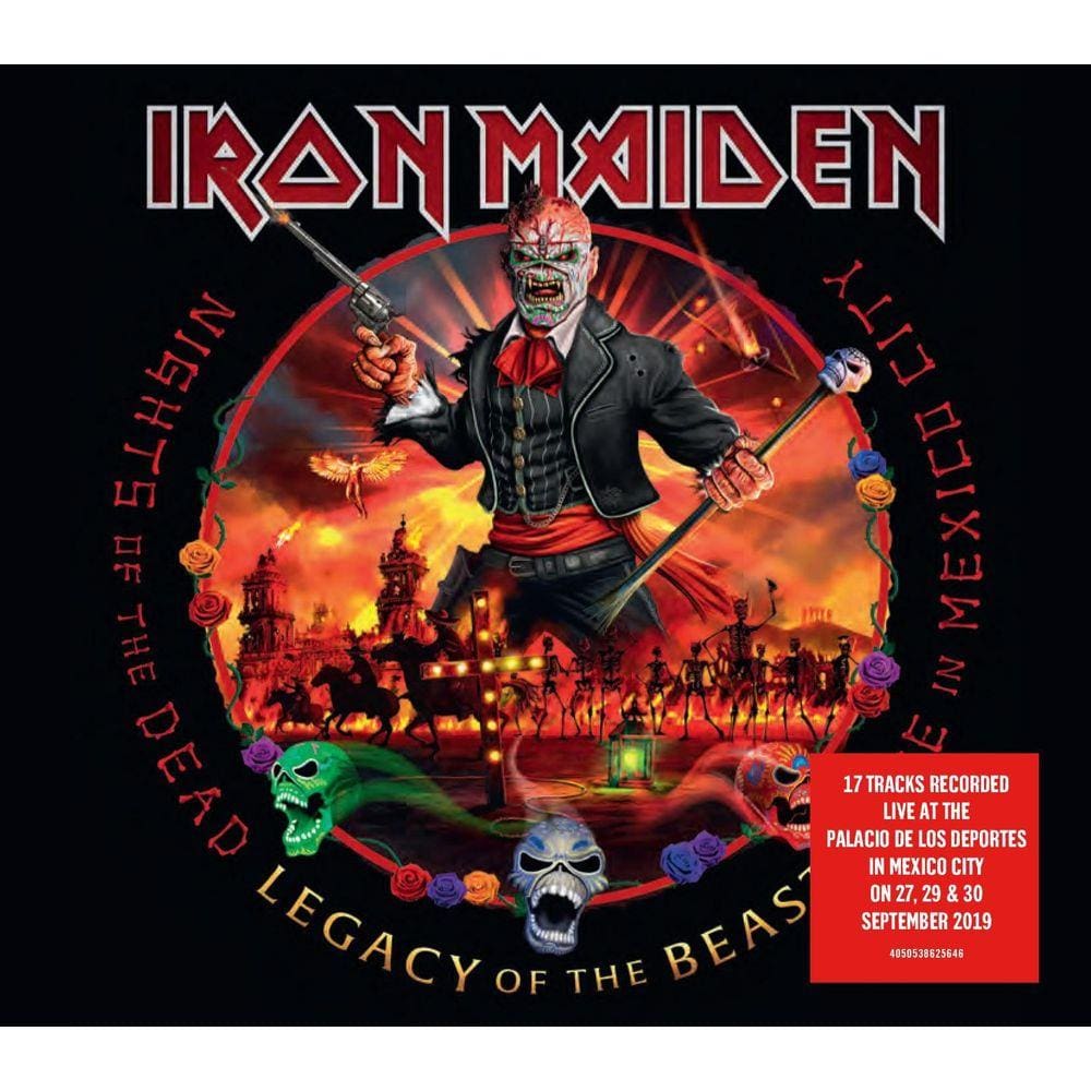 Cd Iron Maiden - Nights Of The Dead - Legacy Of The Beast