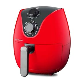Fritadeira Elétrica Air Fryer 4 Litros Multilaser 220v Vermelha - CE084