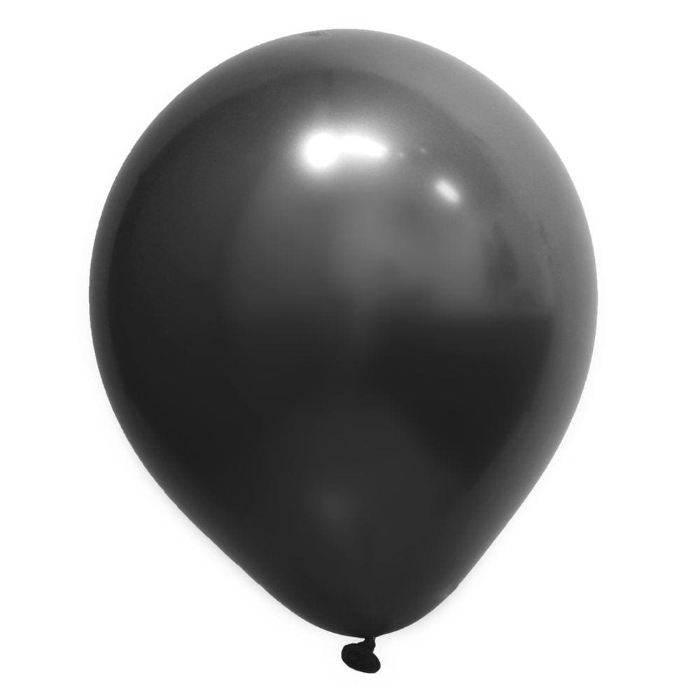 Balão de Festa Redondo Profissional Látex Cromado - Cores - 5&quot; 12cm - 24 Unidades