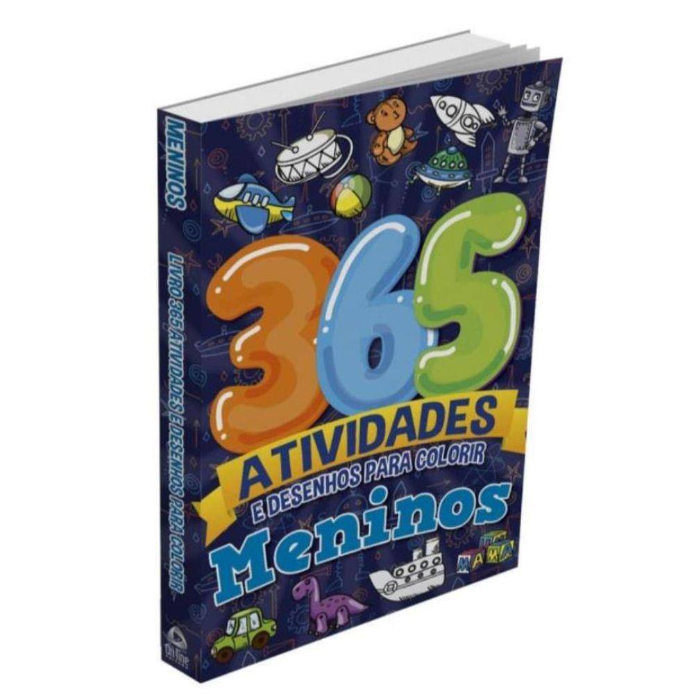 365 Atividades E Desenhos Para Colorir - Meninos