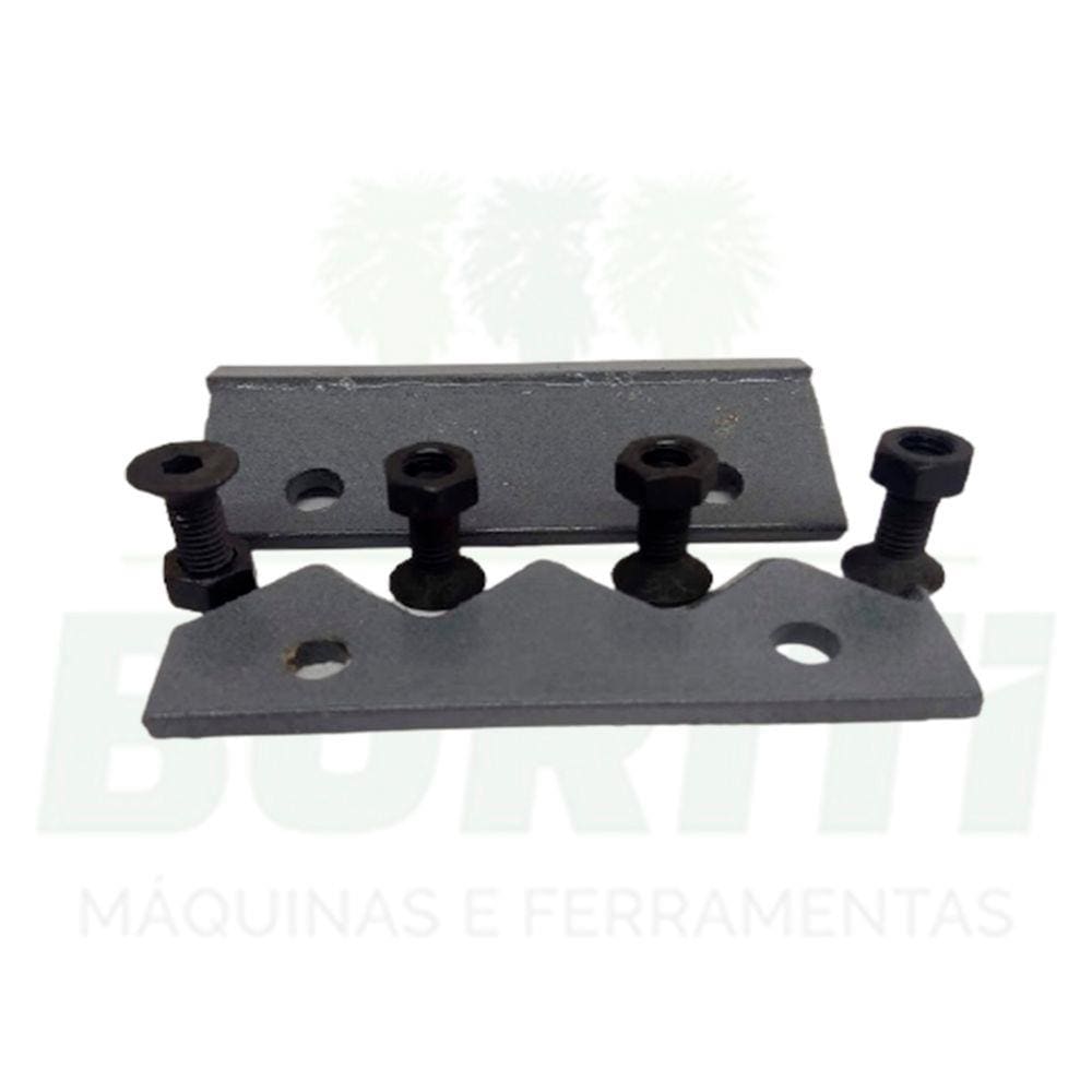 Jogo De Laminas Broca Cinza 20cm Branco 19820260