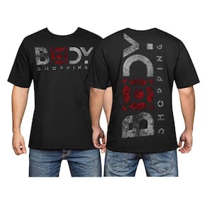 Camiseta Dry Fit - Bodyshopping (Tradicional - Preto G)