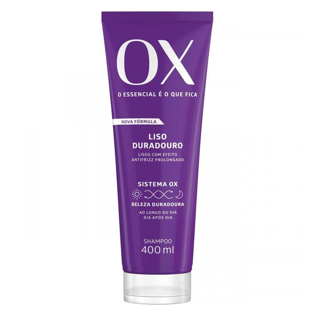 Shampoo OX Liso Duradouro 400ml
