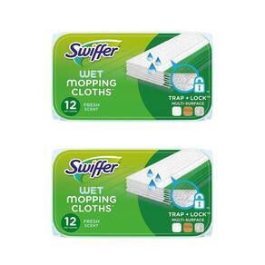 Swiffer Toalhas Umedecidas P Limpeza De Pisos Refil 2 Un.
