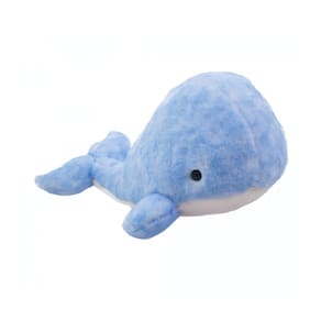 Baleia De Pelúcia Azul 42 cm Anti Alérgica Legítimo Fofytoys
