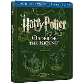 Steelbook Blu-Ray Harry Potter E A Ordem Da Fênix