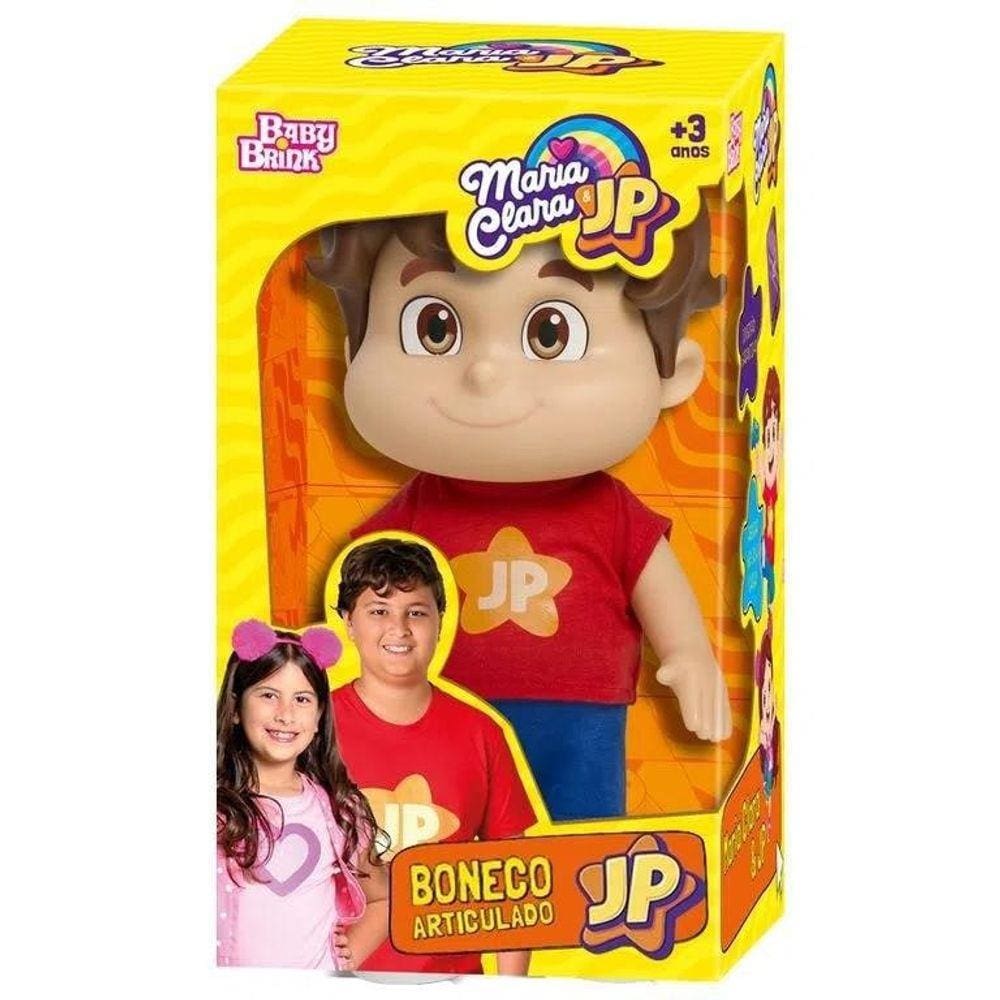 Boneco Articulado Youtuber Jp - 28Cm - Baby Brink.