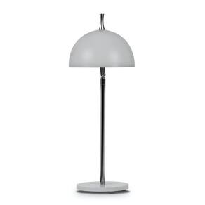 Abajur 7615 prata-13x46 cm-1L-Soq G9 max 40w-bivolt