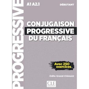 Livro - Conjugaison Progressive Du Francais - Niveau Debutant - Livre Avec + Cd - Nouvelle Couverture