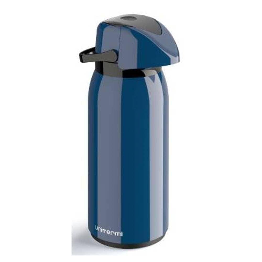 Garrafa Térmica Unitermi Verona 1,8Lt Azul Chimarrão Café
