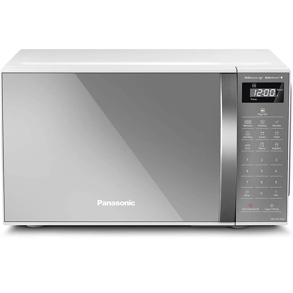 Micro- Ondas 21L Branco Porta Espelhada NN-ST27LWRUN 110V - Panasonic