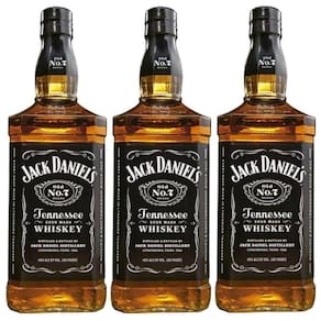 Whisky Jack Daniel`s Tennessee 1 Litro 03 Unidades