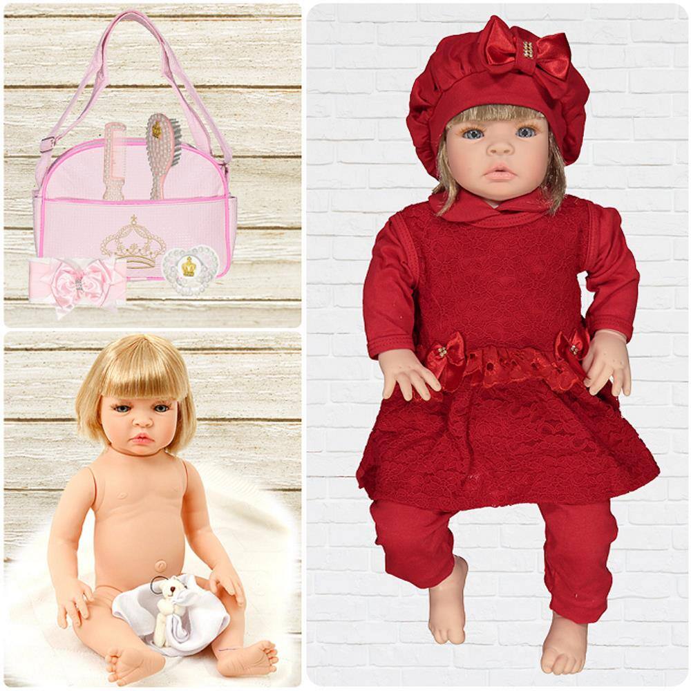 Boneca Bebe Reborn Realista Completa Barata - Cegonha Reborn Dolls