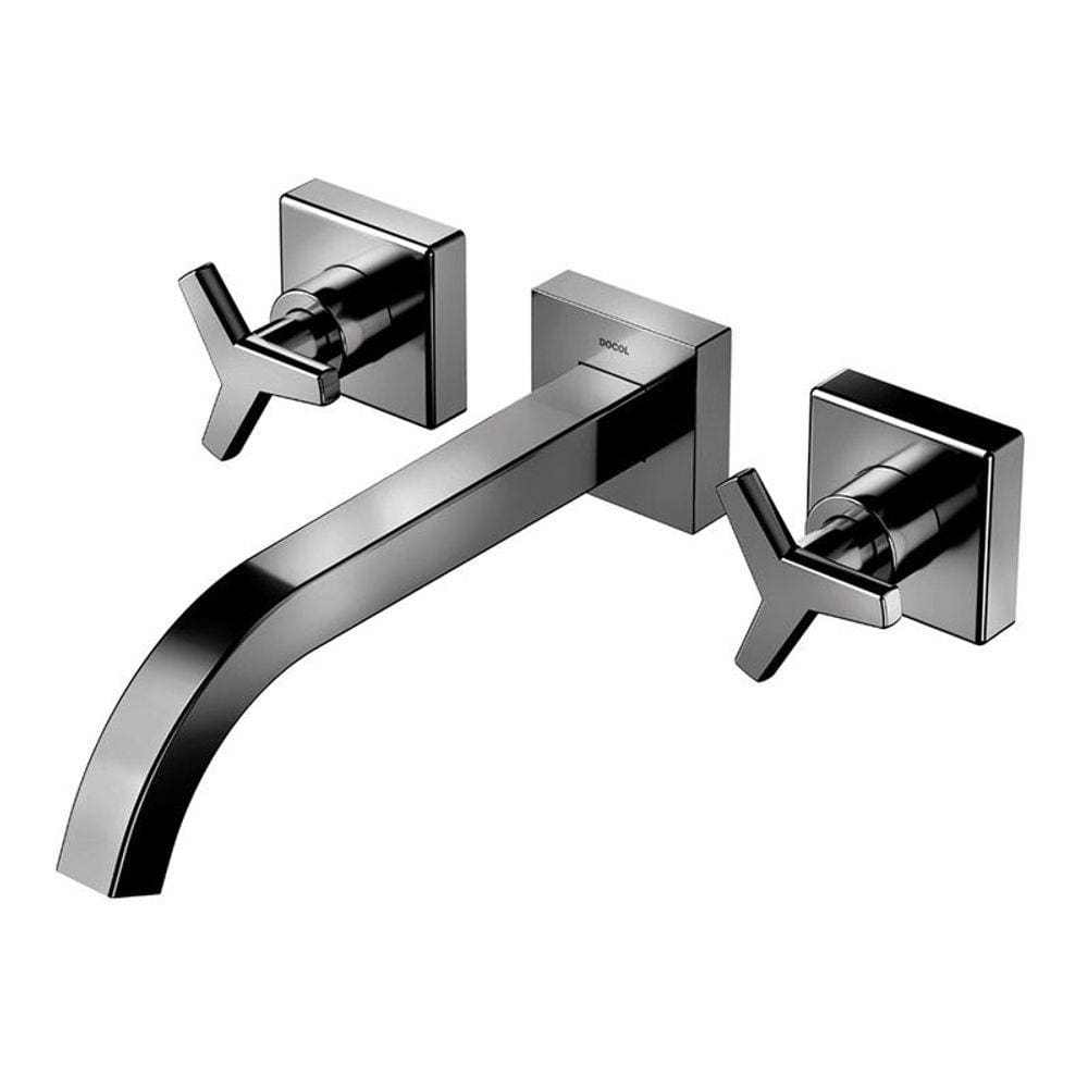 Torneira Misturador Docol City 878048 de Parede Grafite Polido