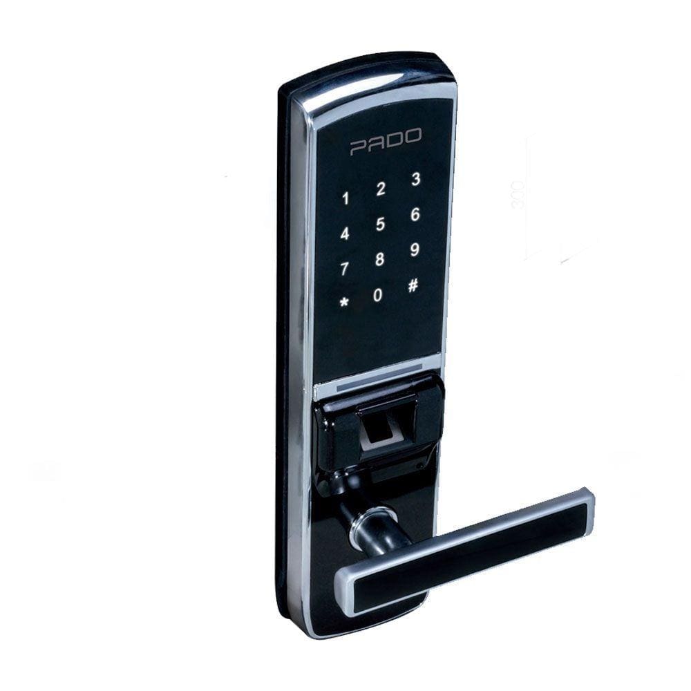 Fechadura Digital Biométrica Com Maçaneta Pado FDE-201