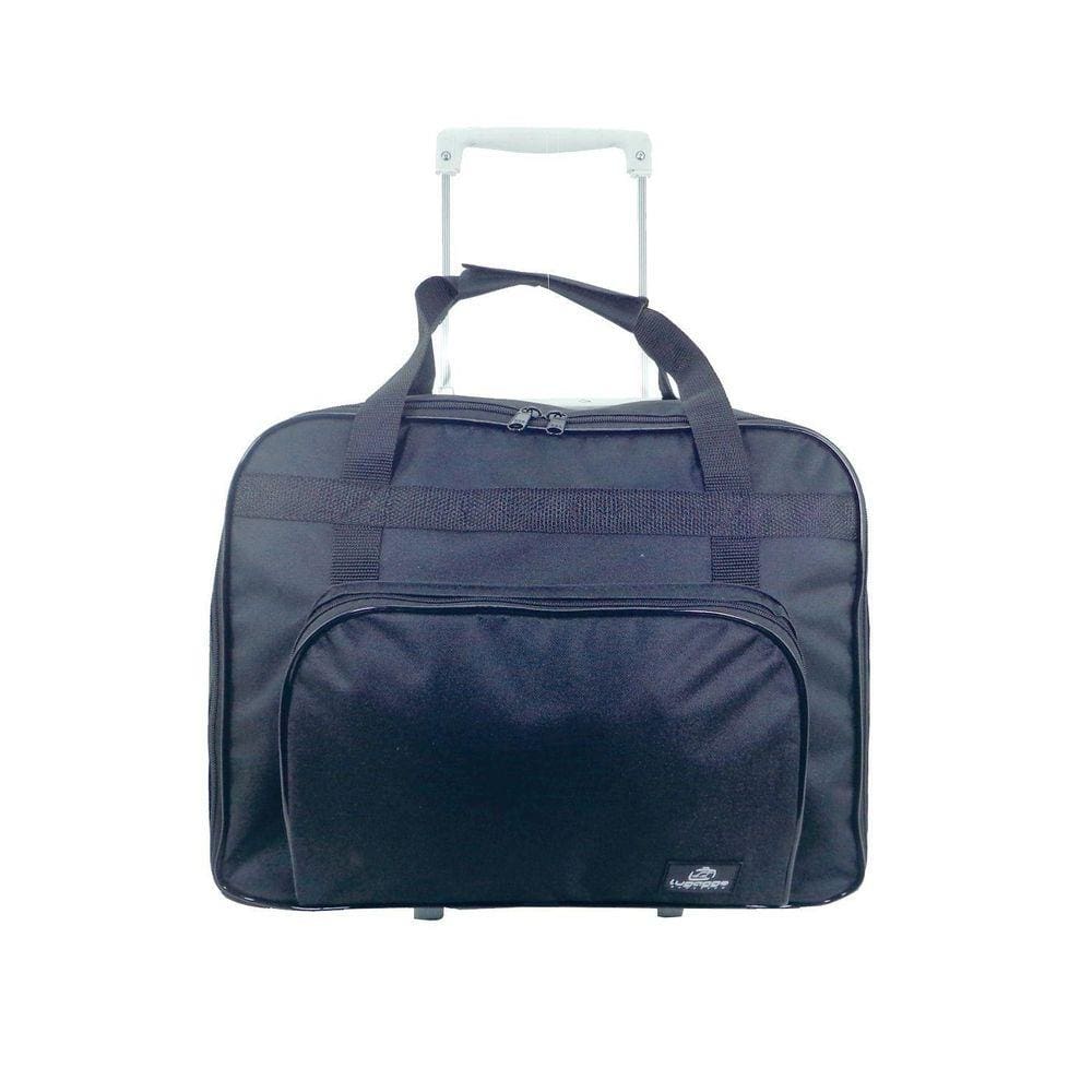Bolsa Maquina Costura Domestica Portatil Com Rodinha Azul